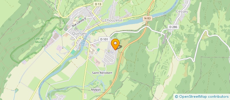 localisation de l'entreprise MONSIEUR QUENTIN CUNY  BY