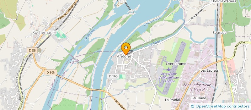 localisation de l'entreprise MONSIEUR QUENTIN D'HAILLECOURT  ANCONE