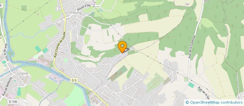 localisation de l'entreprise MONSIEUR QUENTIN D'ORCHYMONT  FLOING