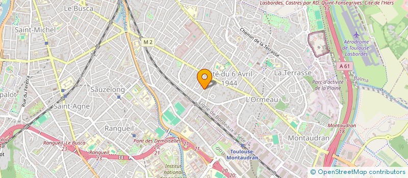 localisation de l'entreprise MONSIEUR QUENTIN DADU à TOULOUSE