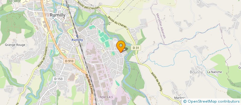 localisation de l'entreprise MONSIEUR QUENTIN DAGAULT  RUMILLY