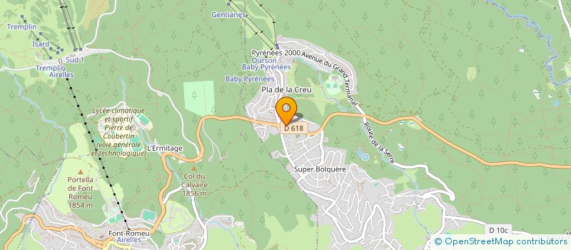 localisation de l'entreprise MONSIEUR QUENTIN DALET  LES ANGLES