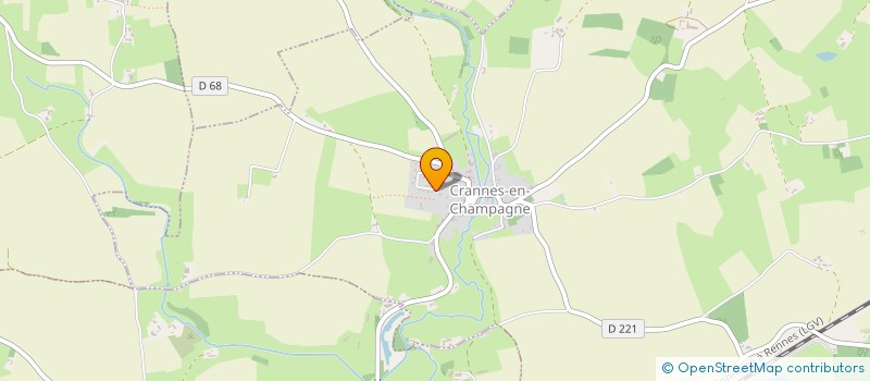 localisation de l'entreprise MONSIEUR QUENTIN DALIBARD  CRANNES-EN-CHAMPAGNE