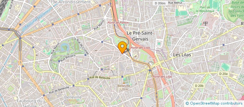 localisation de l'entreprise MONSIEUR QUENTIN DANNEVILLE  PARIS