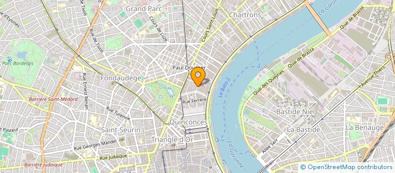 localisation de l'entreprise MONSIEUR QUENTIN DARGNIES  BORDEAUX