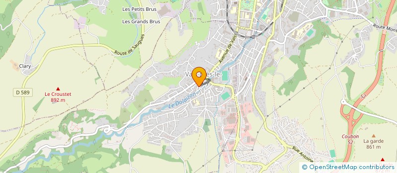 localisation de l'entreprise MONSIEUR QUENTIN DARNE à VALS-PRES-LE-PUY