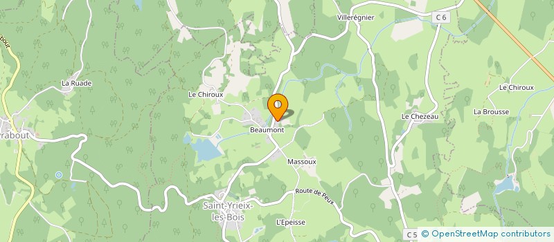localisation de l'entreprise MONSIEUR QUENTIN DE FAVITSKI DE PROBOBYSZ à GUERET