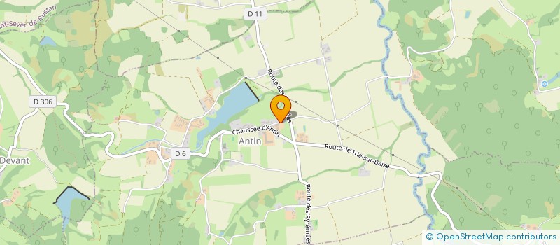 localisation de l'entreprise MONSIEUR QUENTIN DE GOUVEIA  ANTIN