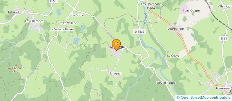 localisation de l'entreprise MONSIEUR QUENTIN DE MENIS à SAINT-MEDARD-LA-ROCHETTE
