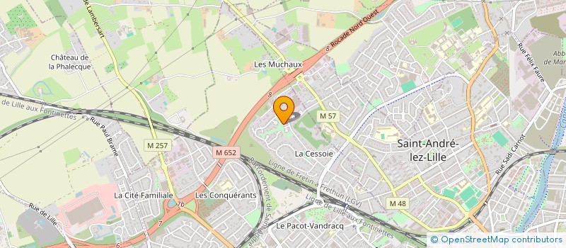 localisation de l'entreprise MONSIEUR QUENTIN DE SMET à LAMBERSART