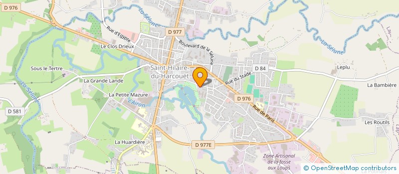 localisation de l'entreprise MONSIEUR QUENTIN DEBAUDRE  SAINT-HILAIRE-DU-HARCOUET