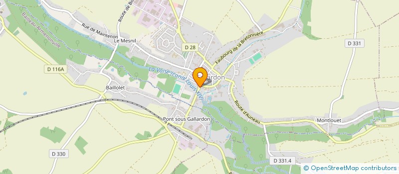 localisation de l'entreprise MONSIEUR QUENTIN DEBIEE à BAILLEAU-ARMENONVILLE