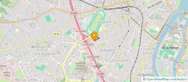 localisation de l'entreprise MONSIEUR QUENTIN DEBROEYER à TOULOUSE