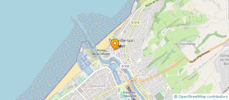 localisation de l'entreprise MONSIEUR QUENTIN DEBUSSCHERE à TROUVILLE-SUR-MER