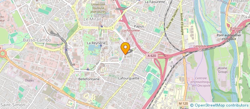 localisation de l'entreprise MONSIEUR QUENTIN DECLERCO à TOULOUSE