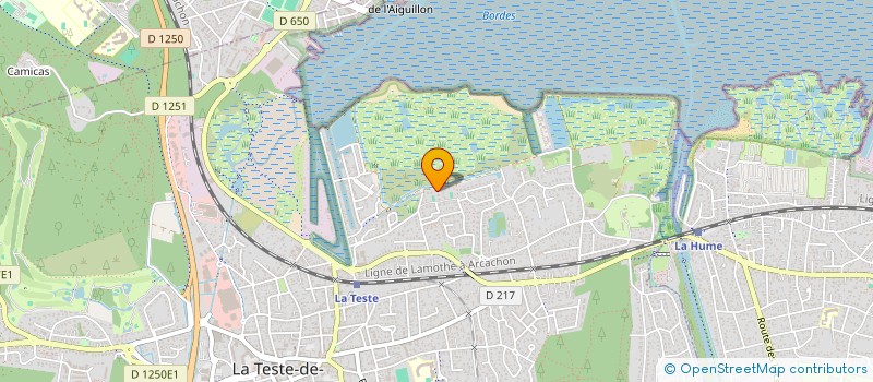 localisation de l'entreprise MONSIEUR QUENTIN DEFOSSE à LA TESTE-DE-BUCH