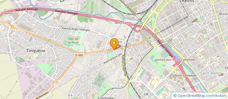 localisation de l'entreprise MONSIEUR QUENTIN DEFREINT  REIMS