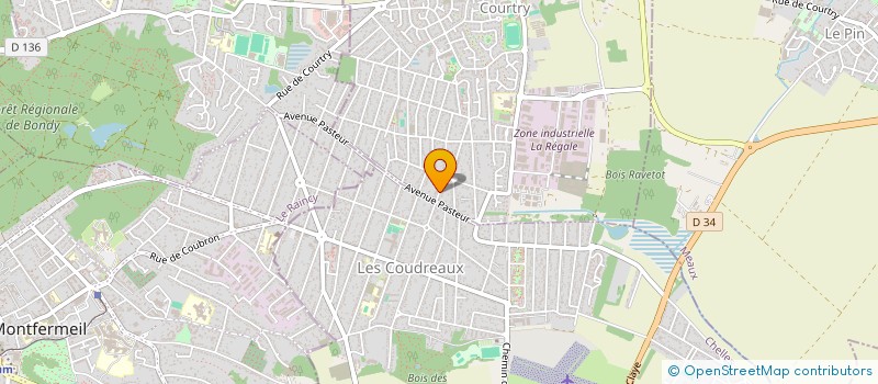 localisation de l'entreprise MONSIEUR QUENTIN DELAGE à COURTRY