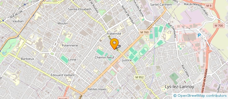 localisation de l'entreprise MONSIEUR QUENTIN DELAISSEZ à ROUBAIX