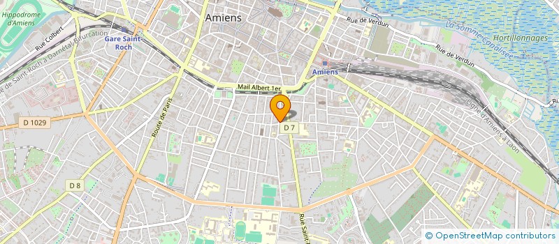 localisation de l'entreprise MONSIEUR QUENTIN DELEFORTRIE à AMIENS