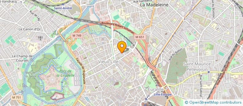 localisation de l'entreprise MONSIEUR QUENTIN DELHAYE à LILLE