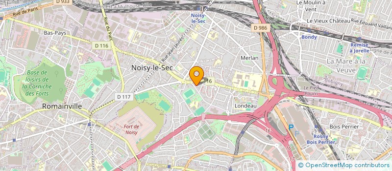 localisation de l'entreprise MONSIEUR QUENTIN DELMAS à NOISY-LE-SEC