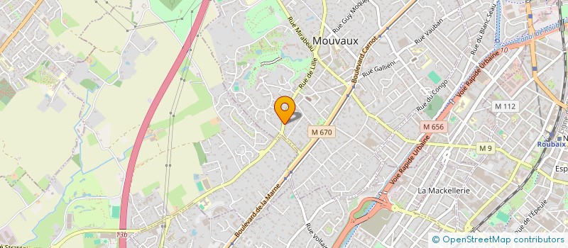 localisation de l'entreprise MONSIEUR QUENTIN DENIS  MOUVAUX