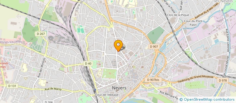 localisation de l'entreprise MONSIEUR QUENTIN DENIZOT à NEVERS