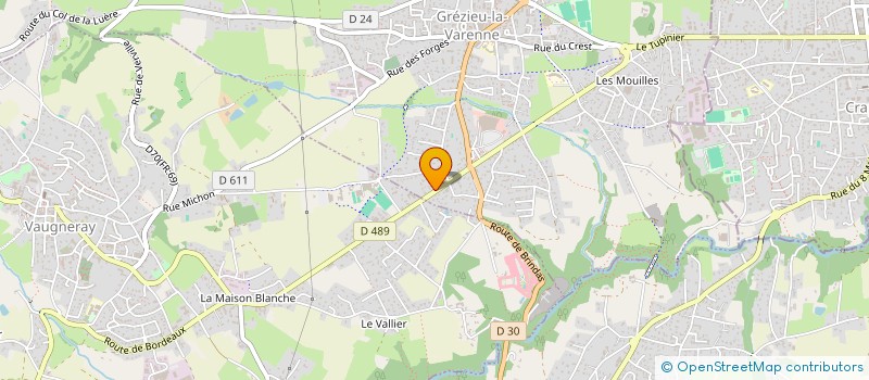 localisation de l'entreprise MONSIEUR QUENTIN DEPARDIEU à GREZIEU-LA-VARENNE