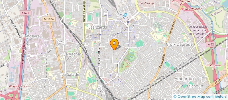 localisation de l'entreprise MONSIEUR QUENTIN DESBROSSES  TOULOUSE