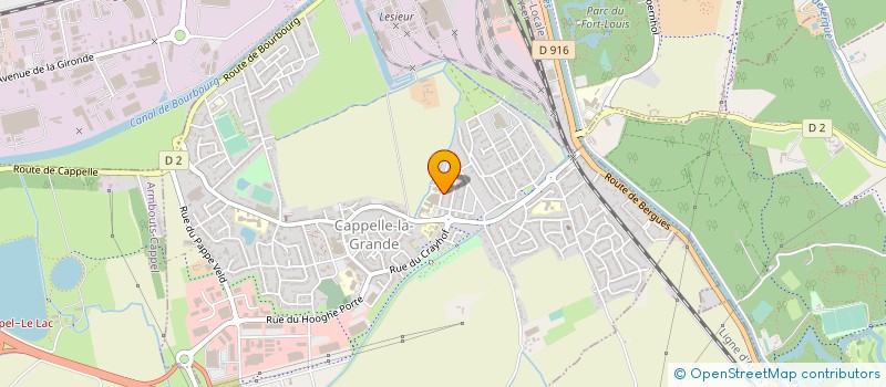 localisation de l'entreprise MONSIEUR QUENTIN DESCATOIRE  CAPPELLE-LA-GRANDE