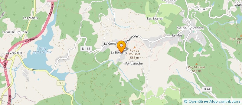 localisation de l'entreprise MONSIEUR QUENTIN DESFORGES à SAINT-SYLVESTRE