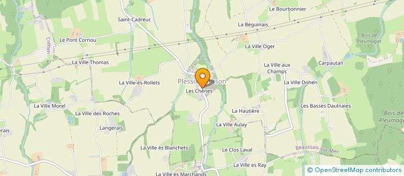 localisation de l'entreprise MONSIEUR QUENTIN DESHOGUES  BEAUSSAIS-SUR-MER