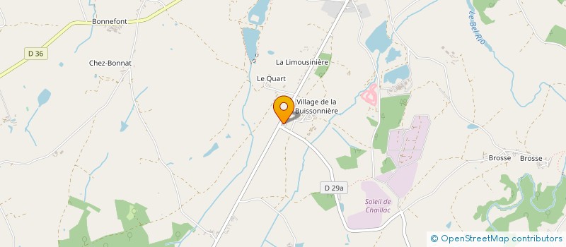 localisation de l'entreprise MONSIEUR QUENTIN DESMAISON à CHAILLAC