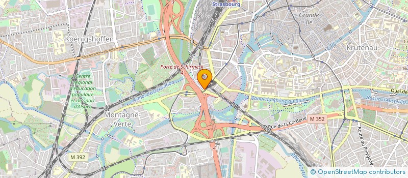 localisation de l'entreprise MONSIEUR QUENTIN DESPOND à STRASBOURG