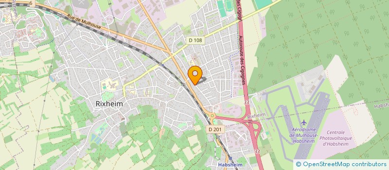 localisation de l'entreprise MONSIEUR QUENTIN DESPRES  RIXHEIM