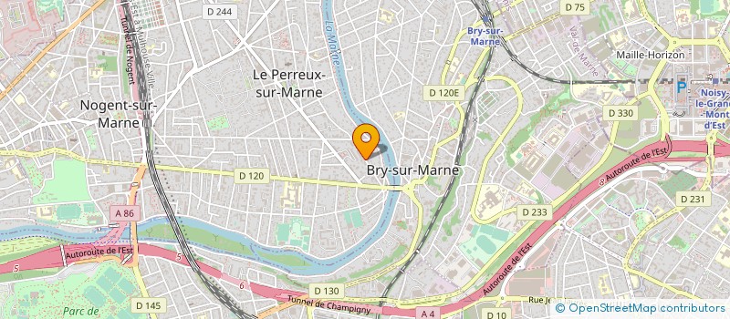 localisation de l'entreprise MONSIEUR QUENTIN DEVILLERS à LE PERREUX-SUR-MARNE