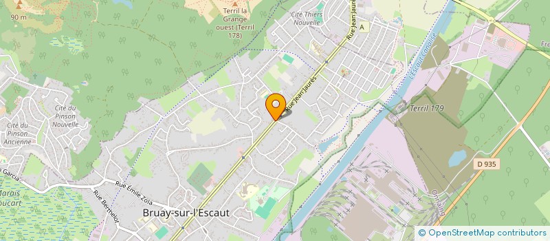 localisation de l'entreprise MONSIEUR QUENTIN DEVOYE  BRUAY-SUR-L'ESCAUT