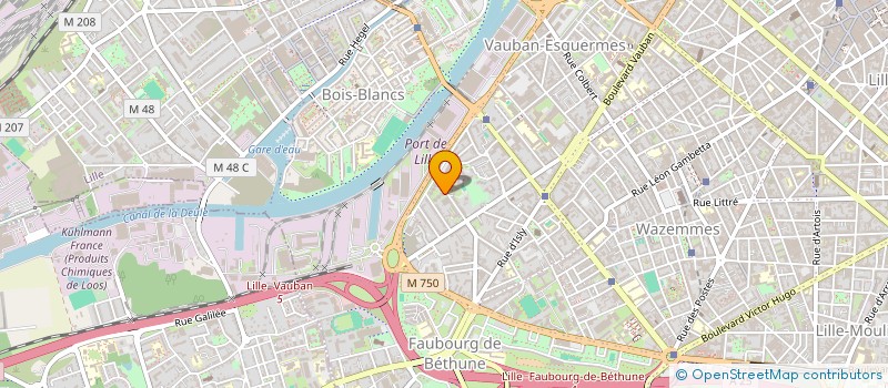 localisation de l'entreprise MONSIEUR QUENTIN DINDAUD à LILLE