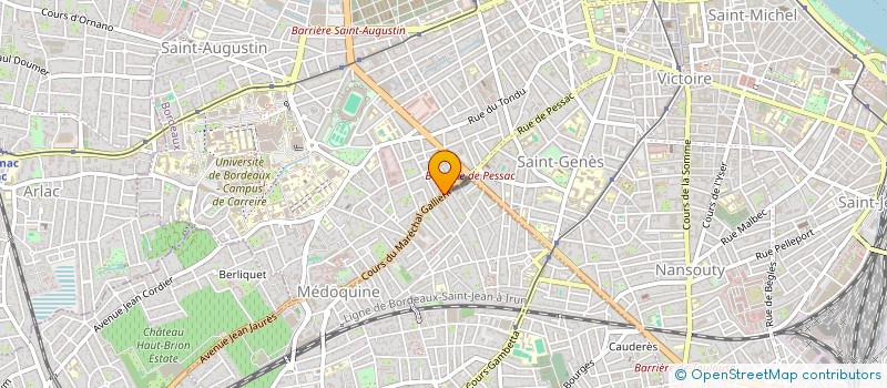 localisation de l'entreprise MONSIEUR QUENTIN DOST  BORDEAUX