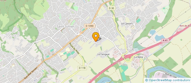 localisation de l'entreprise MONSIEUR QUENTIN DOUBLET à SAINT-ISMIER