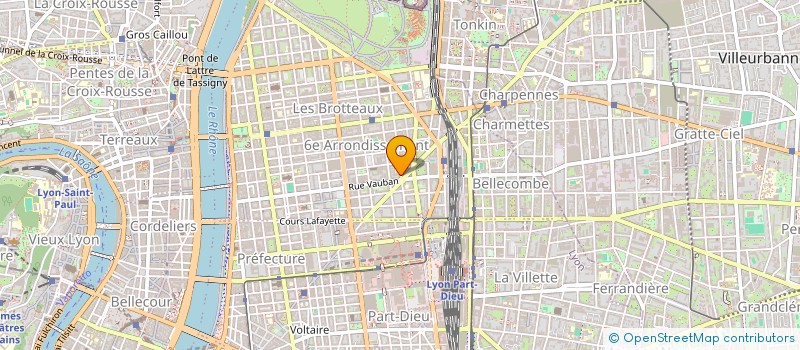 localisation de l'entreprise MONSIEUR QUENTIN DOUDOUX à LYON