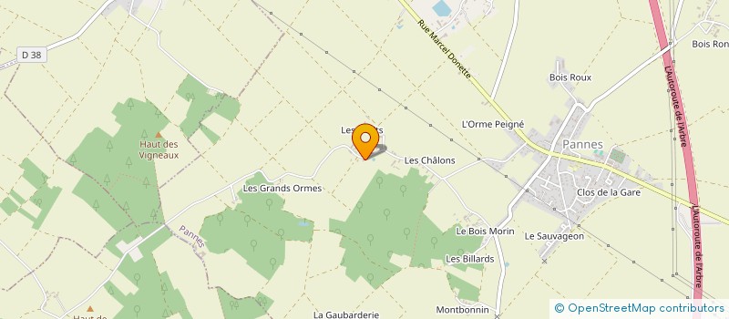 localisation de l'entreprise MONSIEUR QUENTIN DREFFIER à PANNES