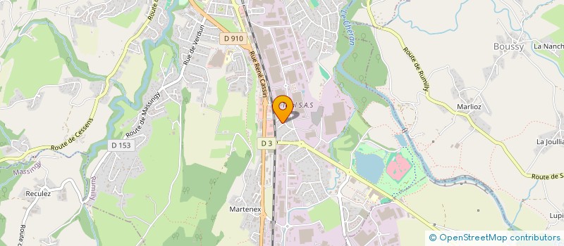 localisation de l'entreprise MONSIEUR QUENTIN DROUARD  RUMILLY