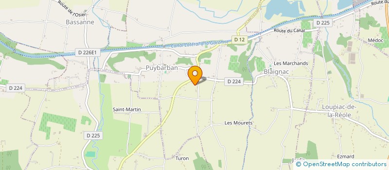 localisation de l'entreprise MONSIEUR QUENTIN DUBAN à PUYBARBAN