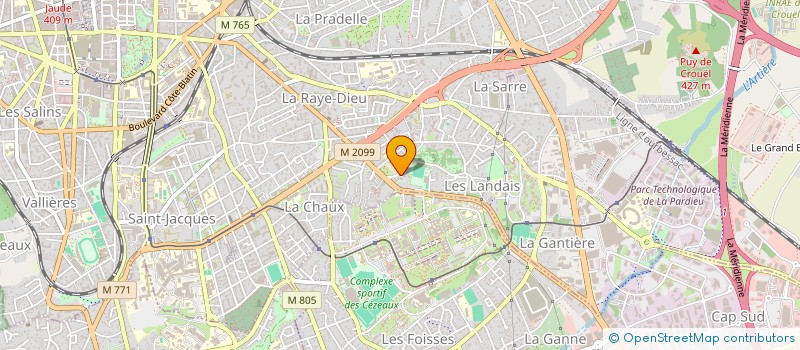 localisation de l'entreprise MONSIEUR QUENTIN DUBOIS  CLERMONT-FERRAND