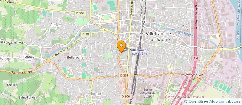 localisation de l'entreprise MONSIEUR QUENTIN DUBOIS  VILLEFRANCHE-SUR-SAONE