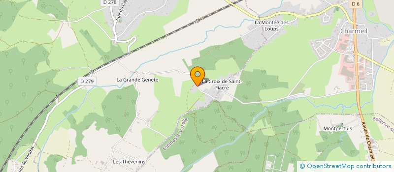 localisation de l'entreprise MONSIEUR QUENTIN DUBOIS à VENDAT