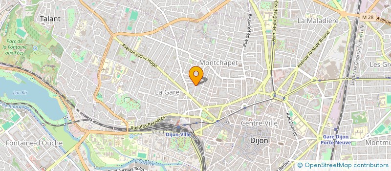 localisation de l'entreprise MONSIEUR QUENTIN DUBOIS à DIJON