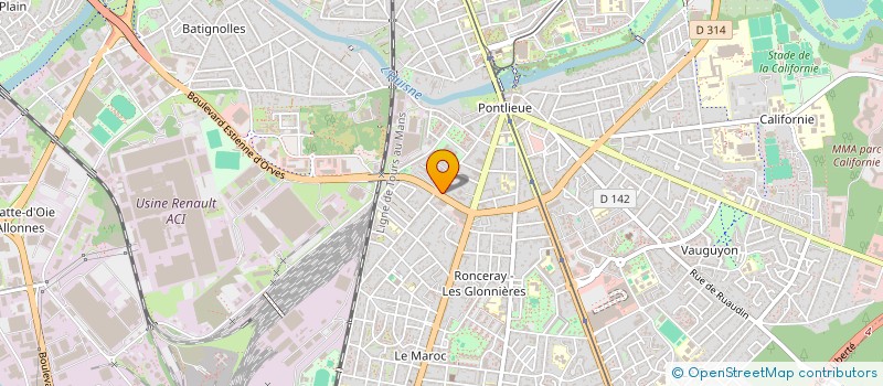 localisation de l'entreprise MONSIEUR QUENTIN DUCROCQ à LE MANS